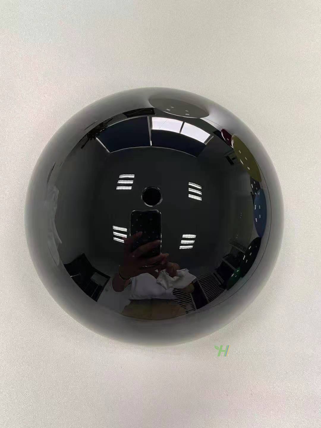 出口丹麥皇室臺(tái)燈外殼噴UV